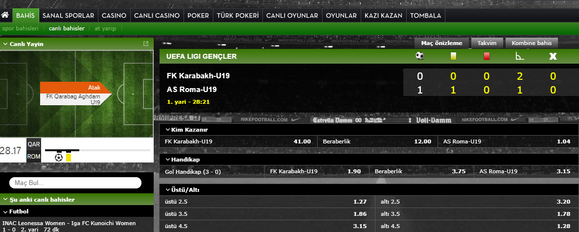 Bahis Bets10 da Oynanır