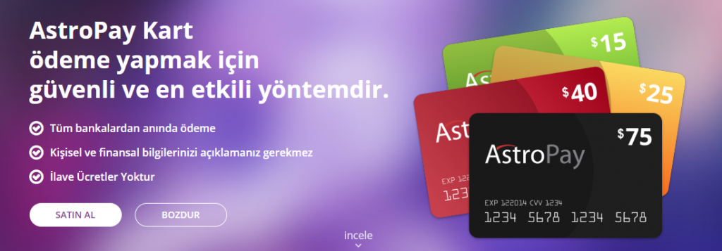Astropay Türkiye de Geçerli mi
